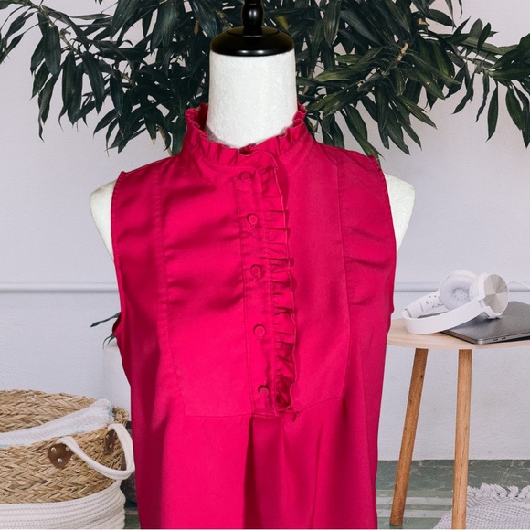 J.Crew Ruffle Accent Blouse - Picture 2 of 3